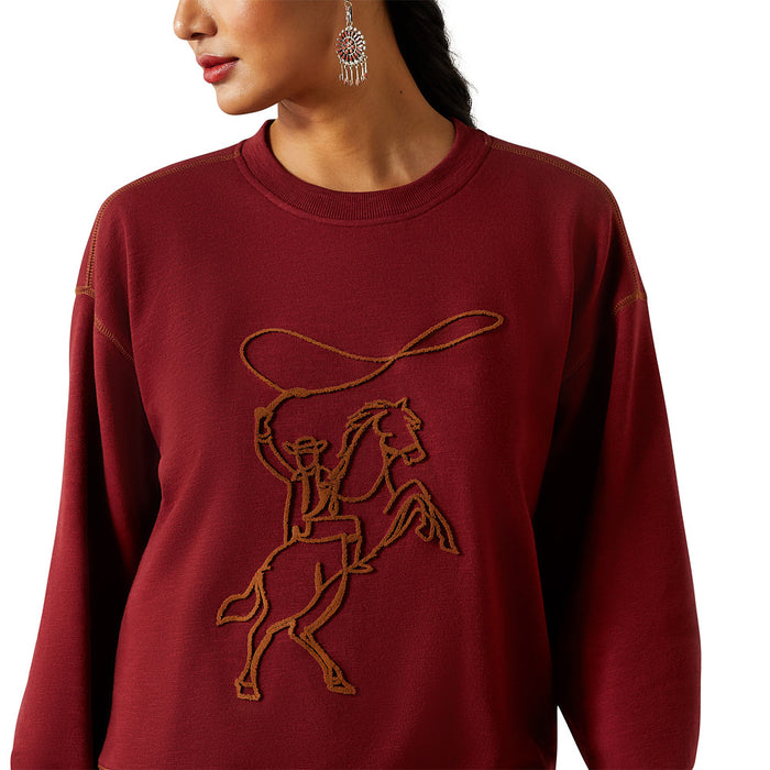 Ariat Women's Cabernet Lasso Sweatshirt