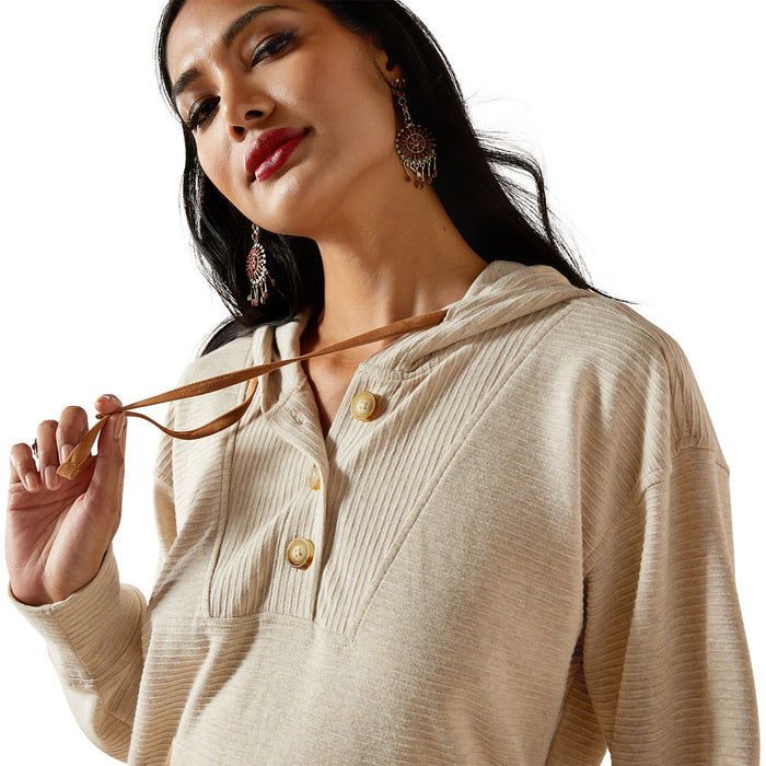 Ariat Women's Oatmeal Ottoman Hoodie