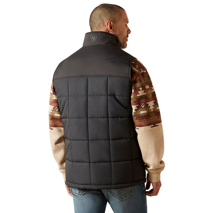 Gilet Ariat Crius Isotherme Vert - Fermeture éclair, Matelassé, Homme Taille S, Neuf Avec étiquettes