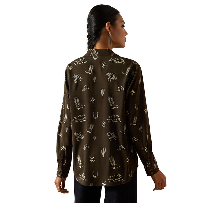 Ariat Women's Layla Print Homestyle Shirt