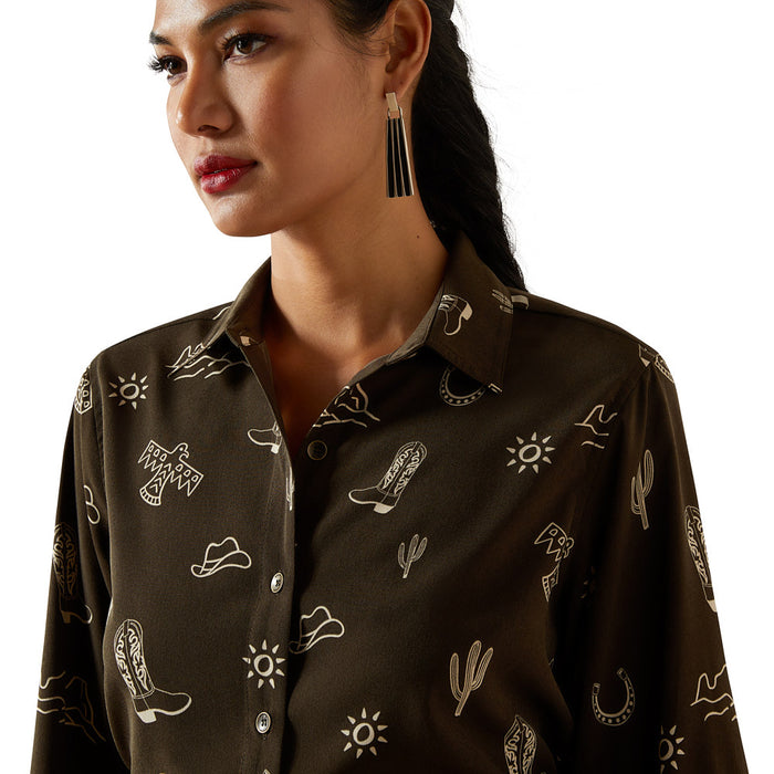 Ariat Women's Layla Print Homestyle Shirt