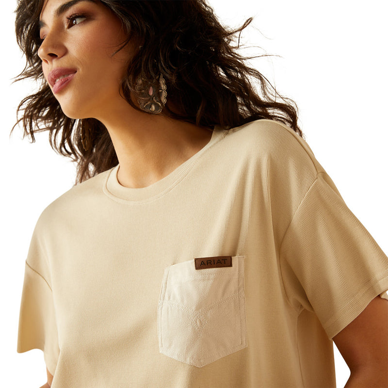 Ariat Women's Patron Oyster Grey Top