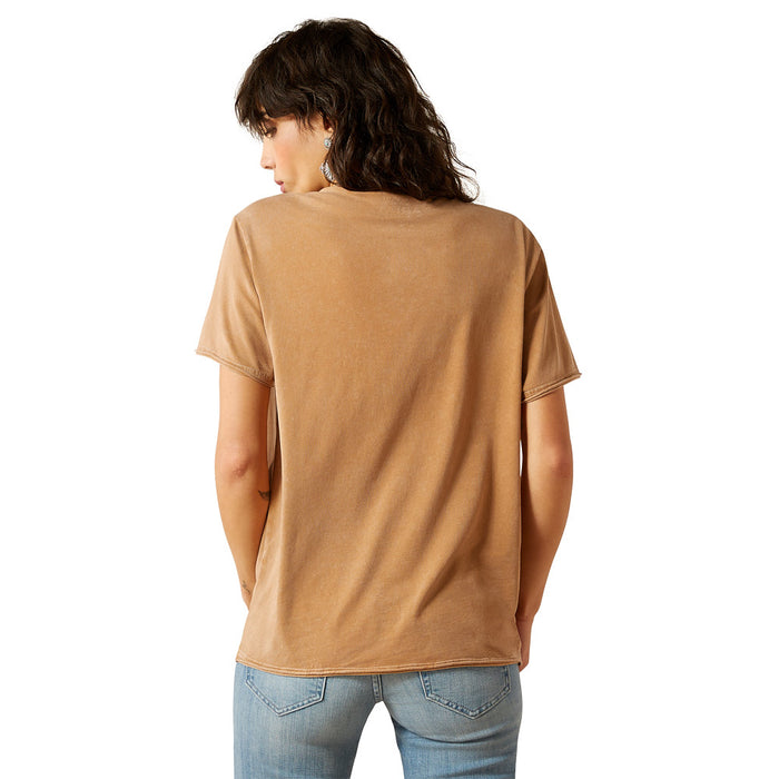 Ariat Women's Buckaroo Toasted Coconut Tee Shirt