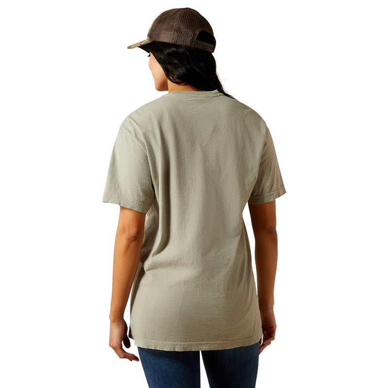 Ariat Women's Sketchy Cowboy Sandstone Tee Shirt