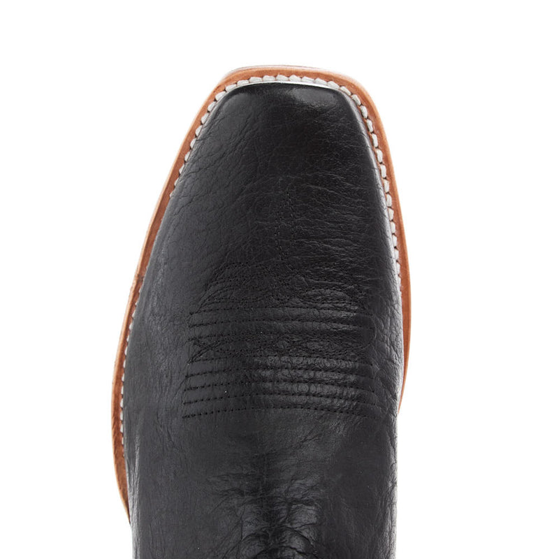 Ariat Men's Futurity Platinum Black Bison Vamp 13In Textured Taupe Top Boot