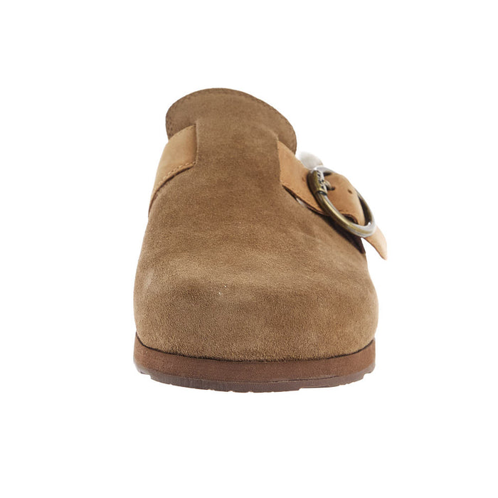 Ariat Women's Brown Suede Sherpa Country Mule
