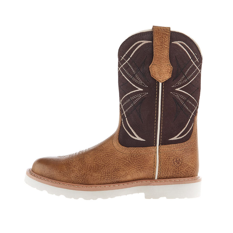 Ariat Youth Activator Cottage and Aged Bark Round Toe Boot