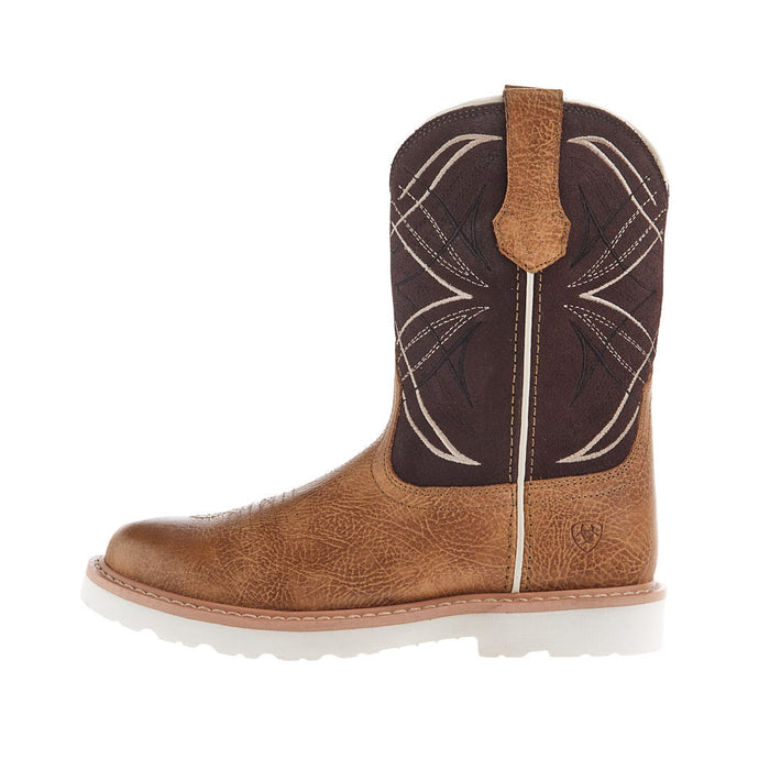 Ariat Youth Activator Cottage and Aged Bark Round Toe Boot
