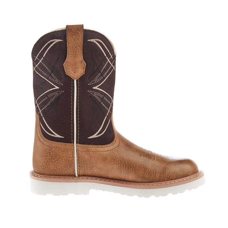 Ariat Youth Activator Cottage and Aged Bark Round Toe Boot