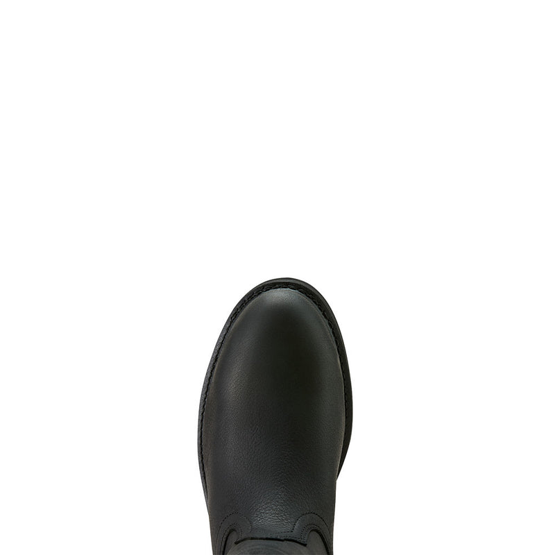 Ariat Men's Sierra Waterproof Black 10In Top Round Steel Toe Work Boot