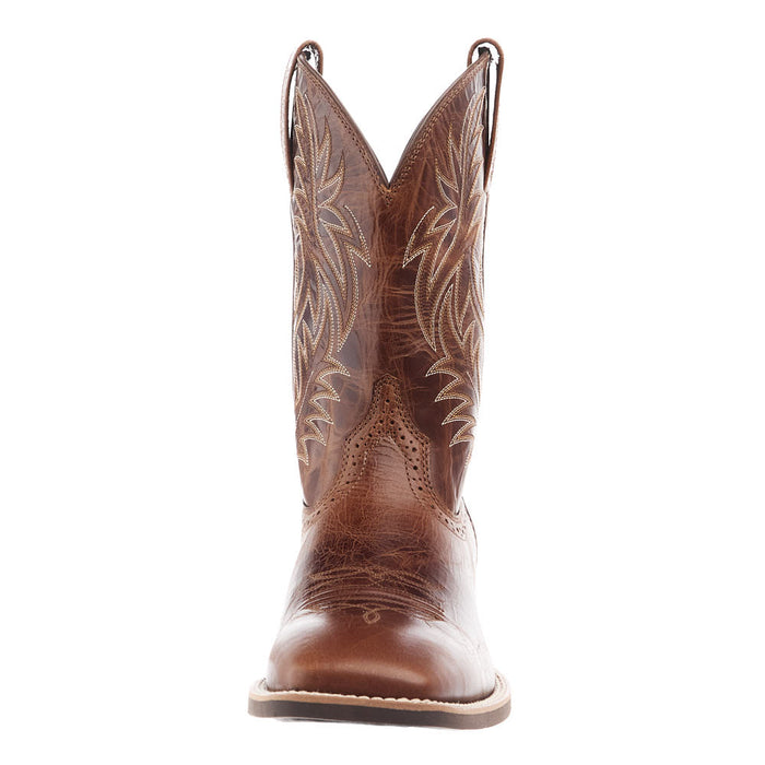 Ariat Men's Sport Dark Tan Vamp with 11in Dark Tan Top