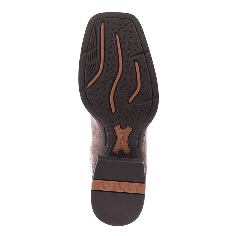 Ariat Men's Sport Dark Tan Vamp with 11in Dark Tan Top