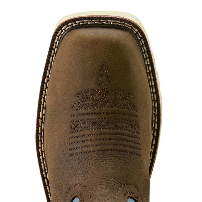 Ariat Women's Activator Brown 10in. Waterproof Wide Square Soft Toe Work Boot