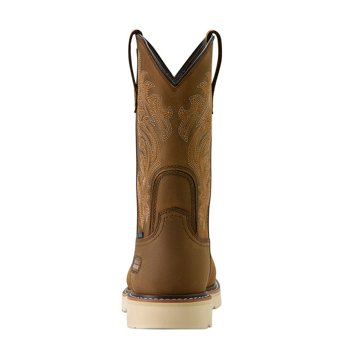 Ariat Men's Activator Argo H2O Distressed Brown 11In Top Comp Round Toe Boot