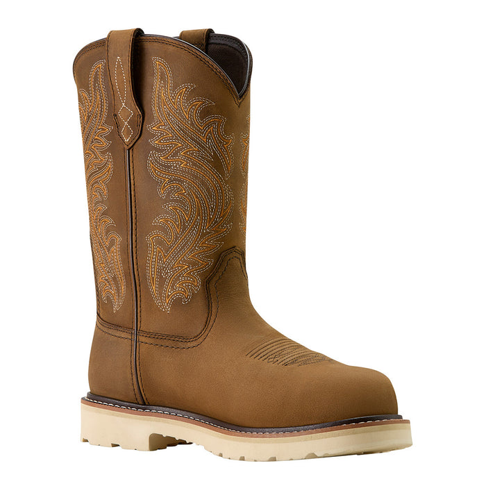 Ariat Men's Activator Argo H2O Distressed Brown 11In Top Comp Round Toe Boot