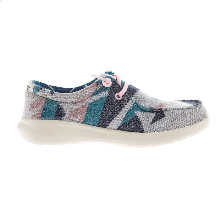 Ariat Women's Smoky Turquoise Flannel Hilo