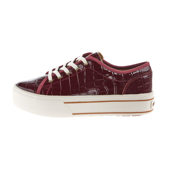 Ariat Women's Skyler Red Crocodile Print Casual Shoe