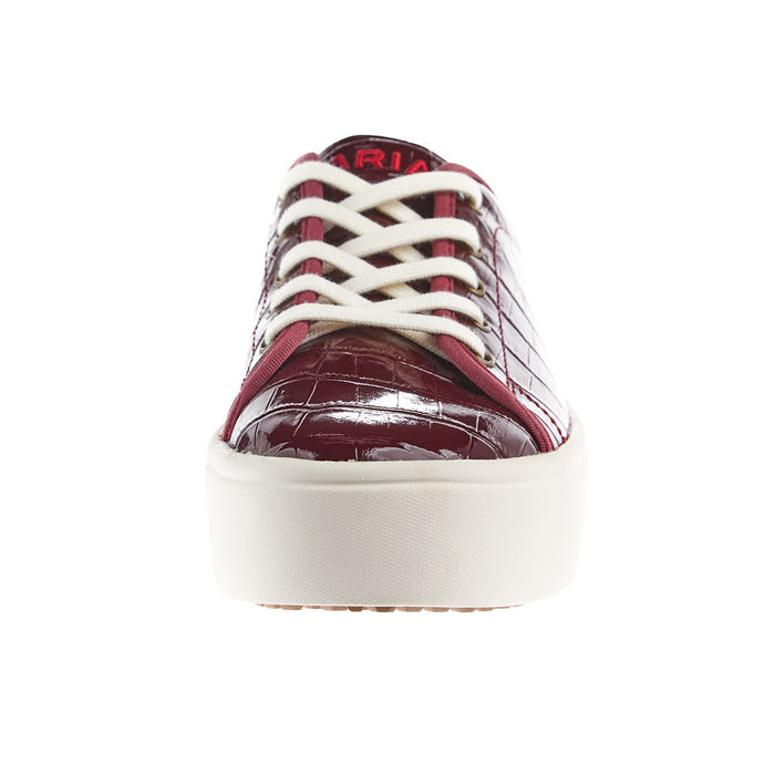 Ariat Women's Skyler Red Crocodile Print Casual Shoe