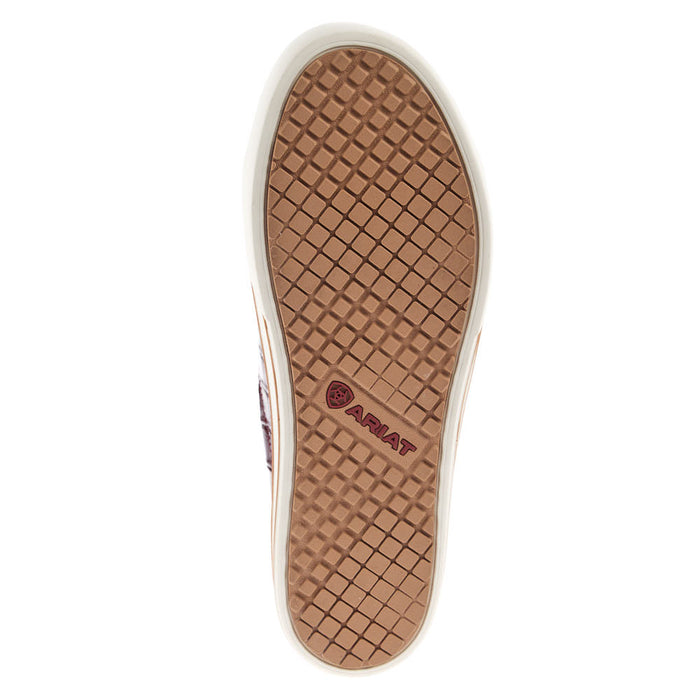 Ariat Women's Skyler Red Crocodile Print Casual Shoe