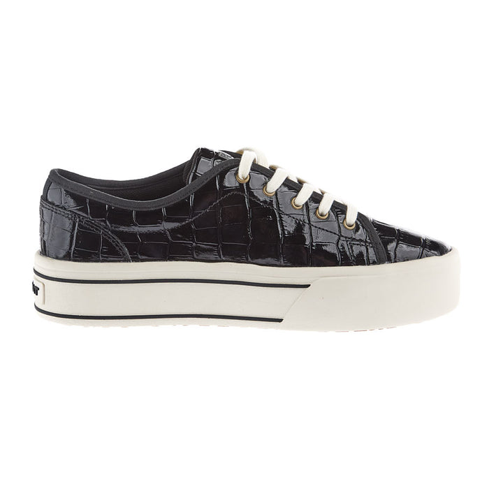 Ariat Women's Skyler Black Crocodile Print Casual Shoe