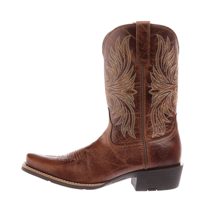 Ariat Men's Sport Dark Tan Vamp Dark Tan Top Boot