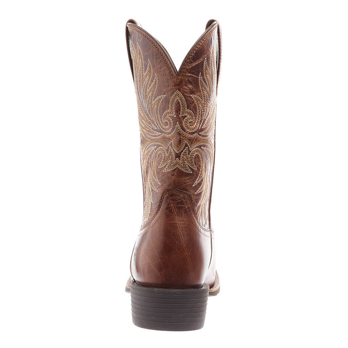 Ariat Men's Sport Dark Tan Vamp Dark Tan Top Boot