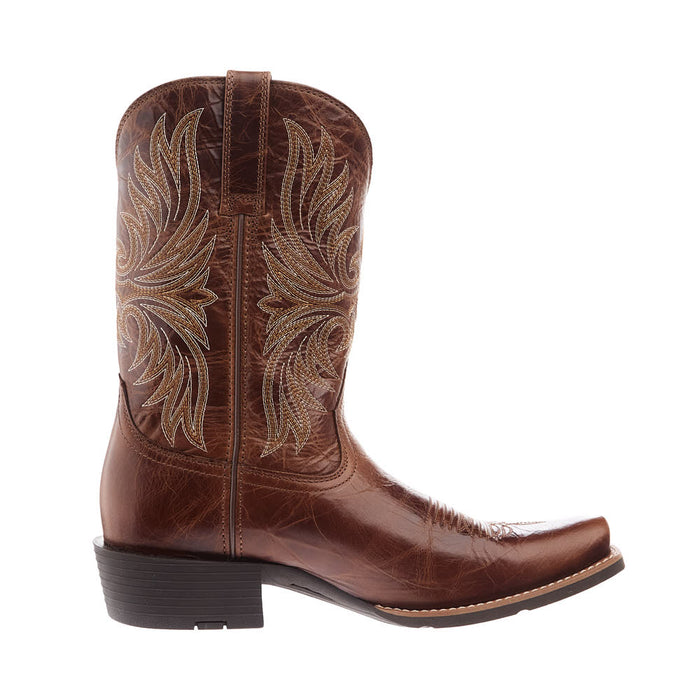 Ariat Men's Sport Dark Tan Vamp Dark Tan Top Boot
