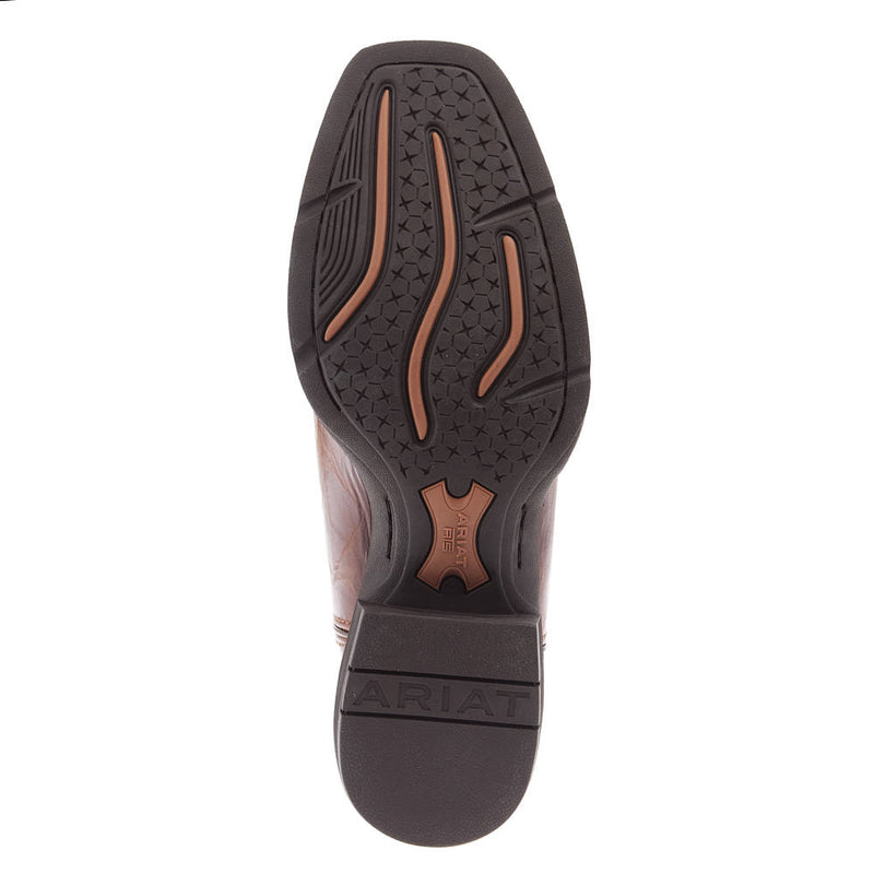 Ariat Men's Sport Dark Tan Vamp Dark Tan Top Boot