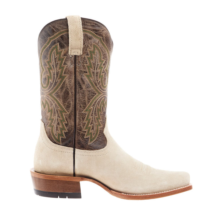Ariat Men's Futurity Cashout Bone Roughout Vamp 13in Bitter Chocolate Top Boot