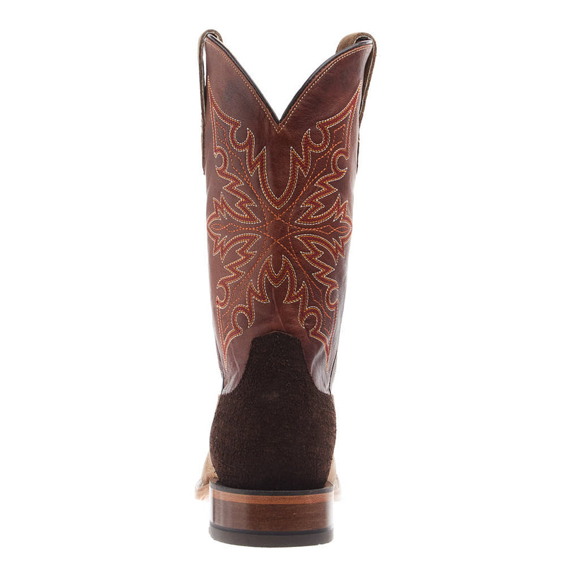 Ariat Men's Circuit Gritty Ranch Brown Vamp 12in Hickory Smoke Top