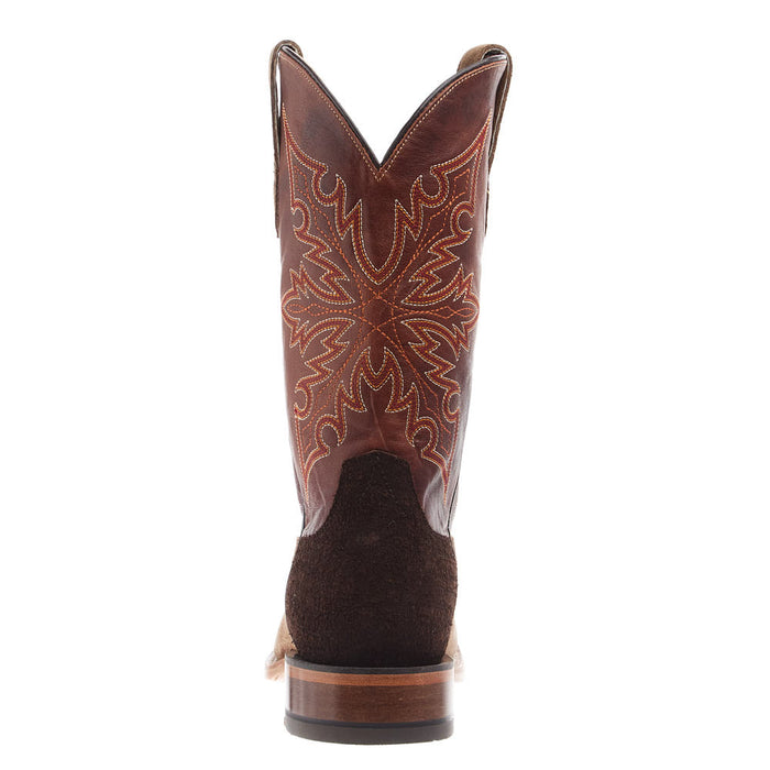 Ariat Men's Circuit Gritty Ranch Brown Vamp 12in Hickory Smoke Top