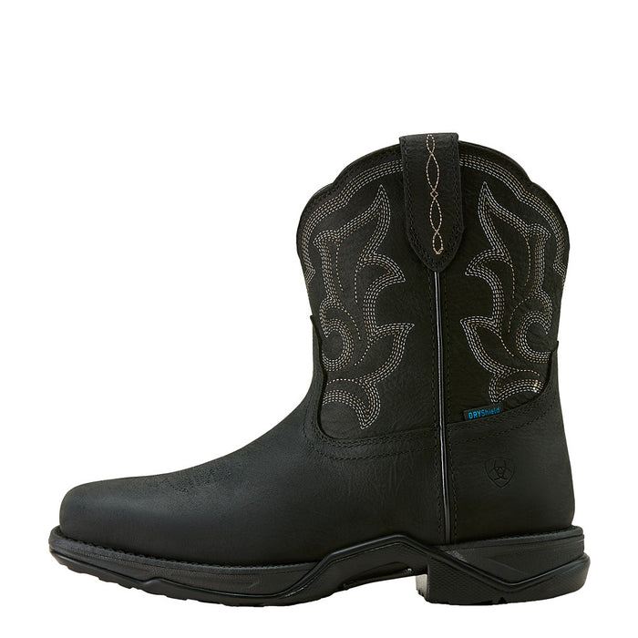 Ariat Women's Black Anthem Shortie II Waterproof Boot