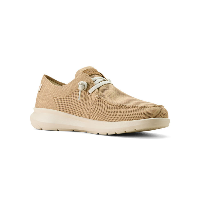 Ariat Men`s Hilo Light Tan Knit Casual Shoe