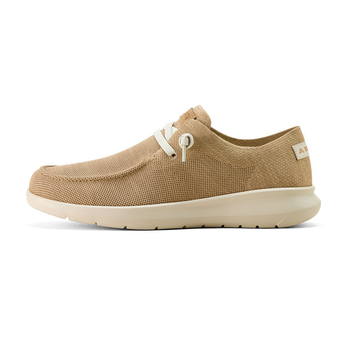 Ariat Men`s Hilo Light Tan Knit Casual Shoe