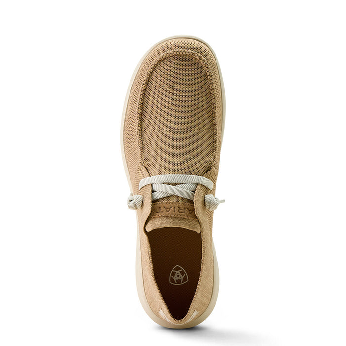 Ariat Men`s Hilo Light Tan Knit Casual Shoe