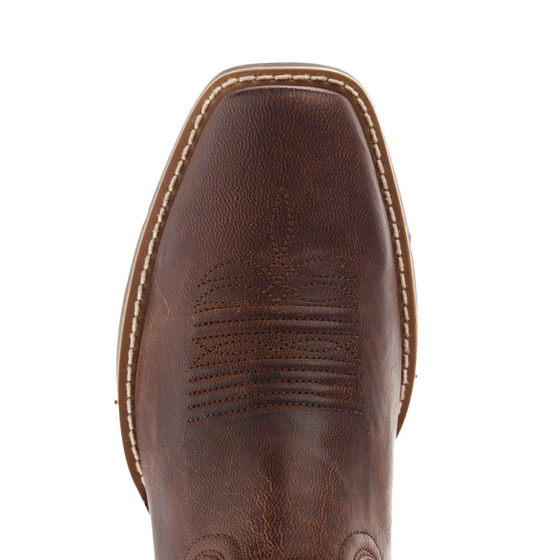Ariat Women's Round Up Brown 11In Turquoise Top Boot