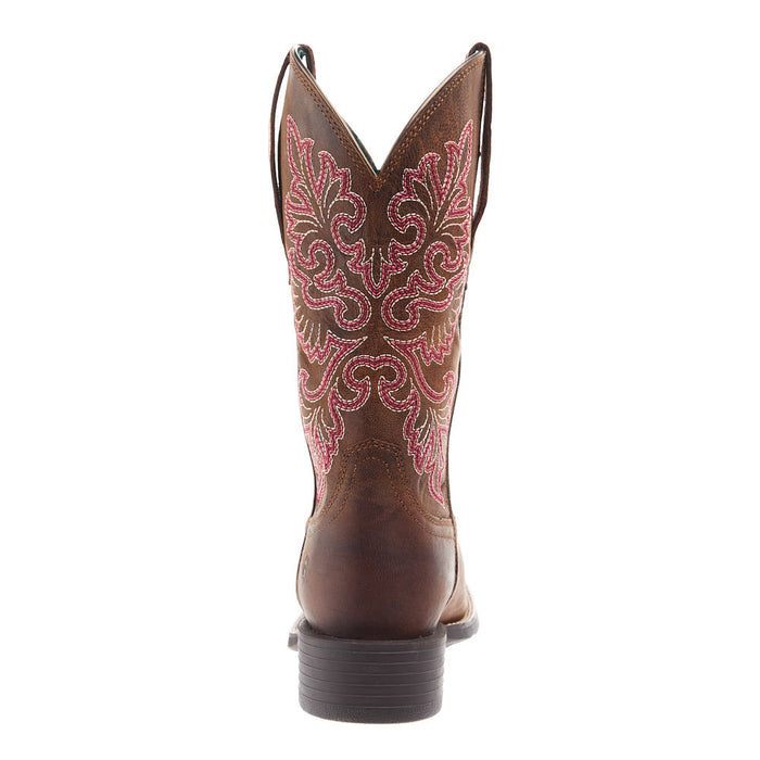 Ariat Women's Round Up Brown 11In Brown Top Boot