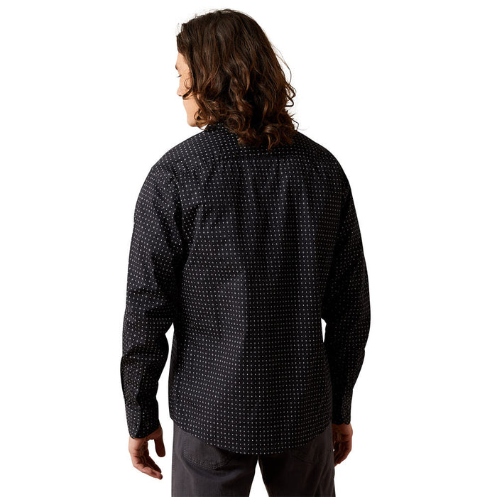 Ariat Men's McClain Modern Fit Black Shirt