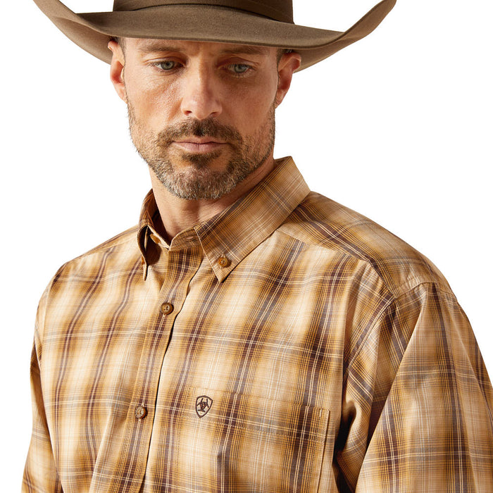 Ariat Men's Pro Series Tiger Mustard Shirt