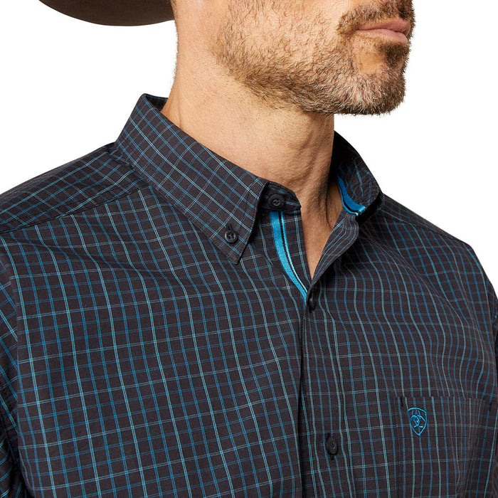 Ariat Men's Black Plaid Pro Series Toshi Shirt