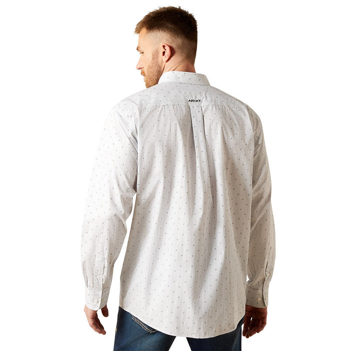 Ariat Men's Wrinkle Free Grey Avery Shirt