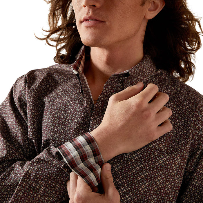 Ariat Men's Wrinkle Free Arthur Fitted Shirt