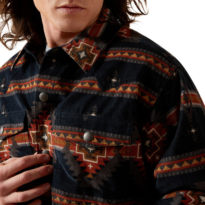 Ariat Men's Hensley Grey Retro Shirt Jacket