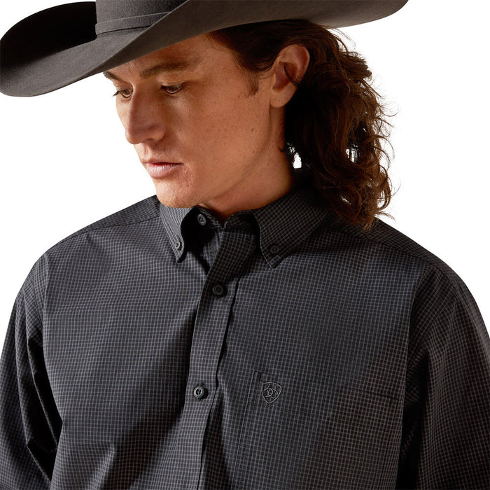 Ariat Men's Pro Series Thorin Fitted Black Shirt