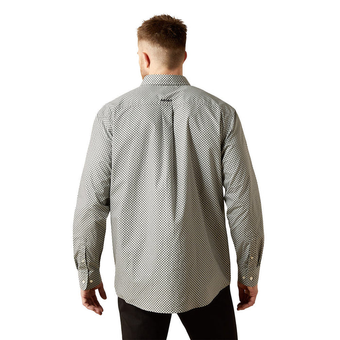 Ariat Men's Tristan Grey Print Shirt