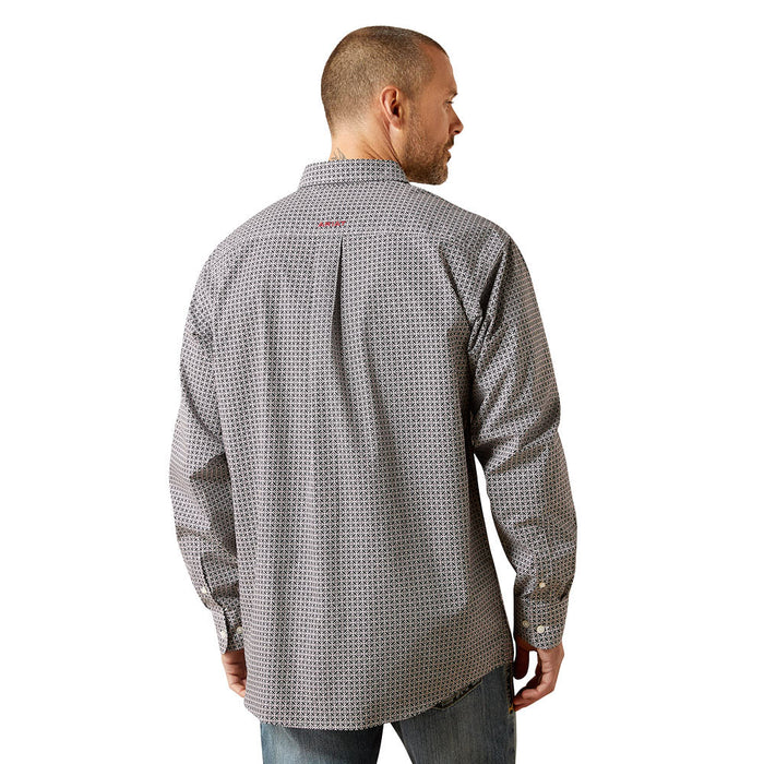 Ariat Men's Tobias Black Print Shirt
