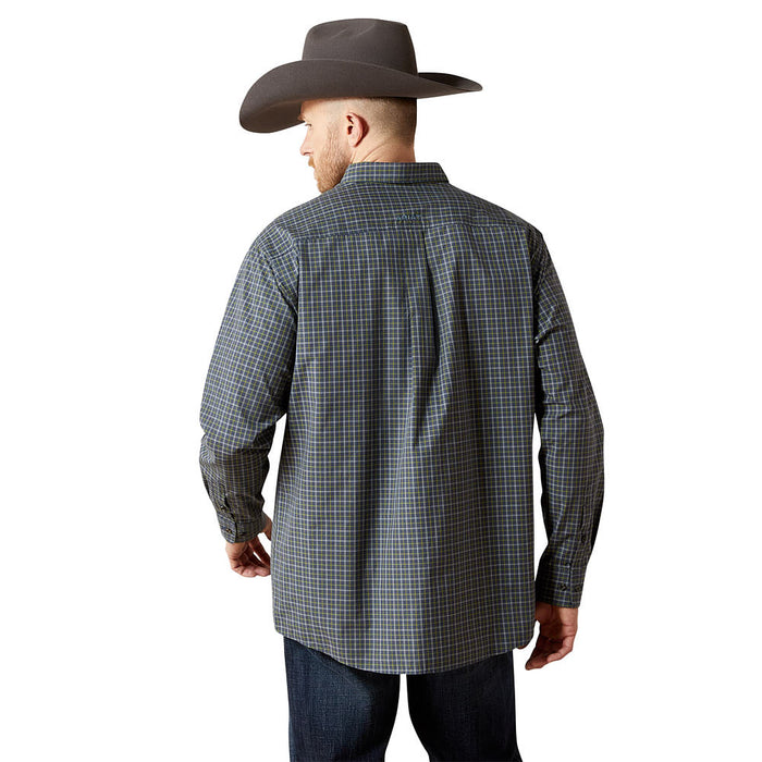 Ariat Men's Pro Series Timothy Black Plaid Shirt