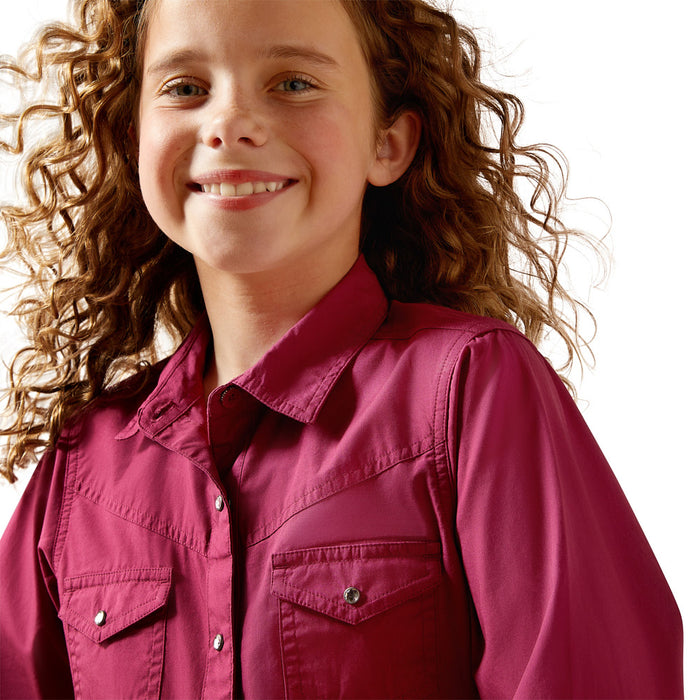 Ariat Girl's Shine Bright Snap Shirt