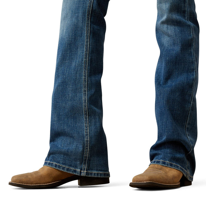 Ariat Women's Aisha Ithica Mid Rise Boot Cut Jeans