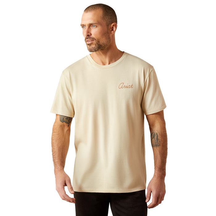 Ariat Men's Roper's Delight Natural Tee Shirt